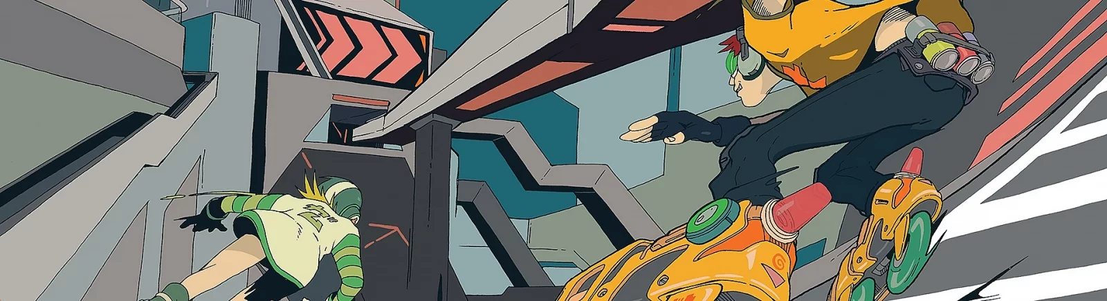 TOP-6 - jogos para PC, semelhantes a Jet Set Radio