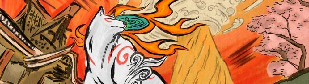 Capturas de Tela Е&#1034;kami (Okami) - total de 20 imagens do jogo