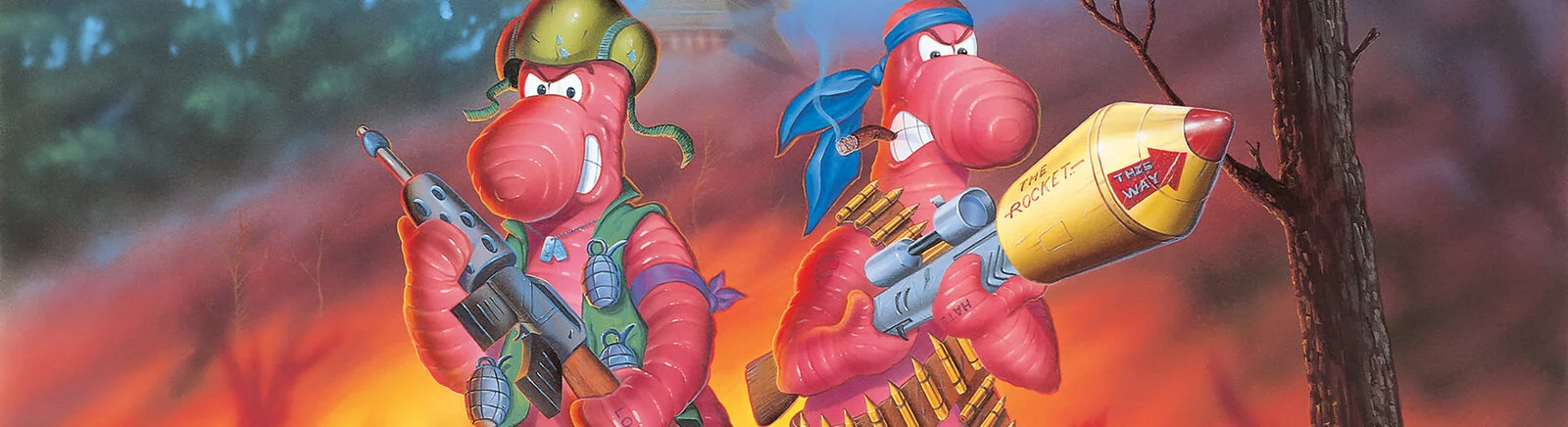 Data de lançamento Worms (1995) em diferentes países do mundo