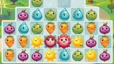 Farm Heroes Saga - jogo do gênero Três em linha (Match-3)