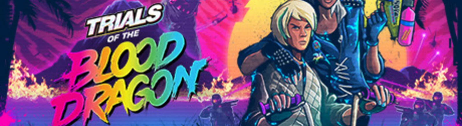Trials of the Blood Dragon - todos os troféus para PS4 (21 troféu)