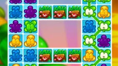 Clover Charms - jogo do gênero Três em linha (Match-3)