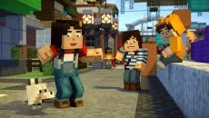 Minecraft: Story Mode Season Two - Episode 1: Hero in Residence - jogo do gênero Filme interativo