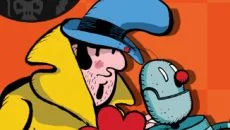 Detective Case and Clown Bot in: The Express Killer - jogo do gênero Ponto & Clique