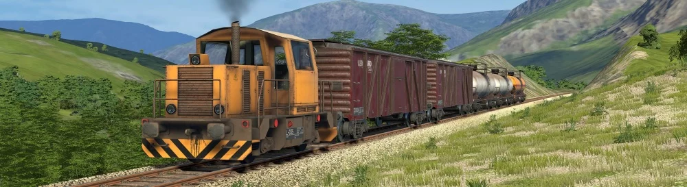 Derail Valley — Раскраска Dortmunder для DE-6 / Transporte / Mods e skins