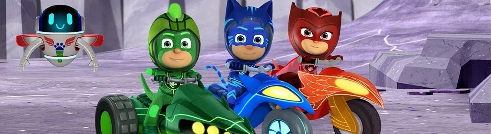 Avaliações mistas sobre PJ Masks: Racing Heroes — 0 opiniões