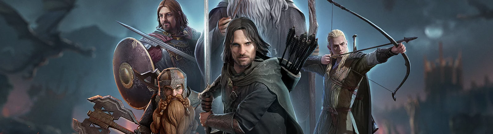 Data de lançamento The Lord of the Rings: Rise to War em diferentes países do mundo