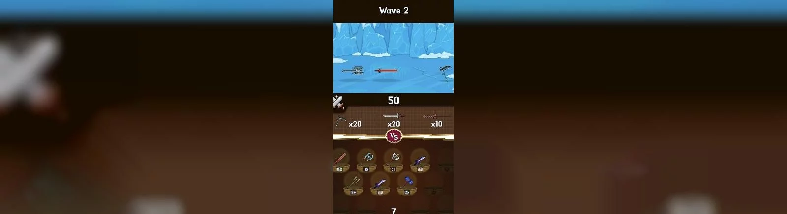 Todas as avaliações e notas Weapon War: Idle Merge Weapon — 0 opiniões