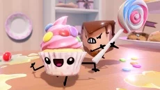 Cake Bash - jogo do gênero Luta