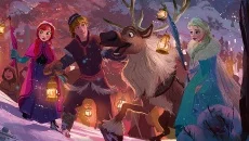 Disney Frozen Adventures - jogo do gênero Três em linha (Match-3)
