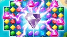 Jewel Rush - Free Match 3 & Puzzle Game - jogo do gênero Três em linha (Match-3)