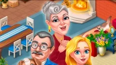 Merge Villa - jogo do gênero Três em linha (Match-3)