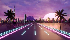 Sunset Drive 1986 - jogo do gênero Corridas
