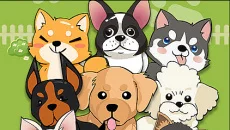 Puppy Town - Merge & Win - jogo do gênero Três em linha (Match-3)