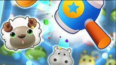 Merge Animals - jogo do gênero Três em linha (Match-3)