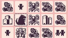 Kaiju Attack - jogo do gênero Três em linha (Match-3)