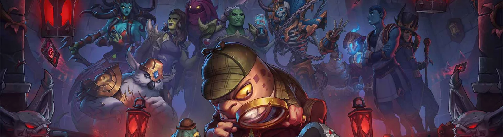 TOP-7 - jogos, semelhantes a Hearthstone: Murder at Castle Nathria (Hearthstone: Убийство в замке Нафрия)
