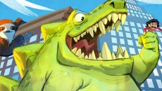 Terror of Hemasaurus - jogo do gênero Old school