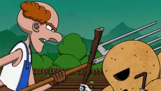 Farmer Against Potatoes Idle - jogo do gênero Clique