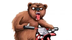 Bearcycle - jogo do gênero Acrobacias