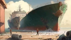 Ship Graveyard Simulator 2 - jogo do gênero Caixa de areia