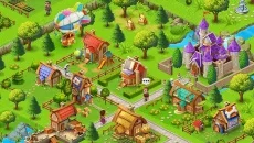 Kingdoms: Merge & Build - jogo do gênero Três em linha (Match-3)