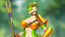 Русы не против Ящерок - jogo do gênero Três em linha (Match-3)