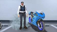 Motorbike Rider Stunt Tracks - jogo do gênero Acrobacias