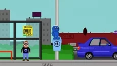 Bishi and the Alien Slime Invasion - jogo do gênero Jogo casual