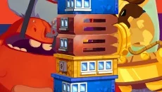 Super Monsters Ate My Condo - jogo do gênero Três em linha (Match-3)