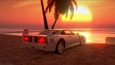 Retrowave World - jogo do gênero Mundo aberto