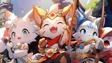 Tower Cat Battle: Idle Cat RPG - jogo do gênero Fantasia