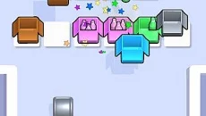 Bottle Jam - Packing Box - jogo do gênero Três em linha (Match-3)