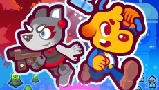 Grapple Dogs: Cosmic Canines - jogo do gênero Old school