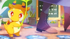 MONPIC: The Hatchling Meets a Girl - jogo do gênero Jogo casual