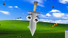 Desktop Survivors 98 - jogo do gênero Roguelike