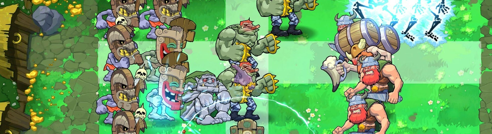 TOP-5 - jogos para Android, semelhantes a Trolls vs Vikings: Reborn