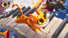 Jumping Jazz Cats - jogo do gênero Jogo casual