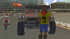 Mafia Santos Gangster Crime - jogo do gênero Mundo aberto