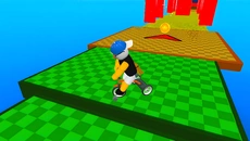 Obby the Bike Rider - jogo do gênero Acrobacias
