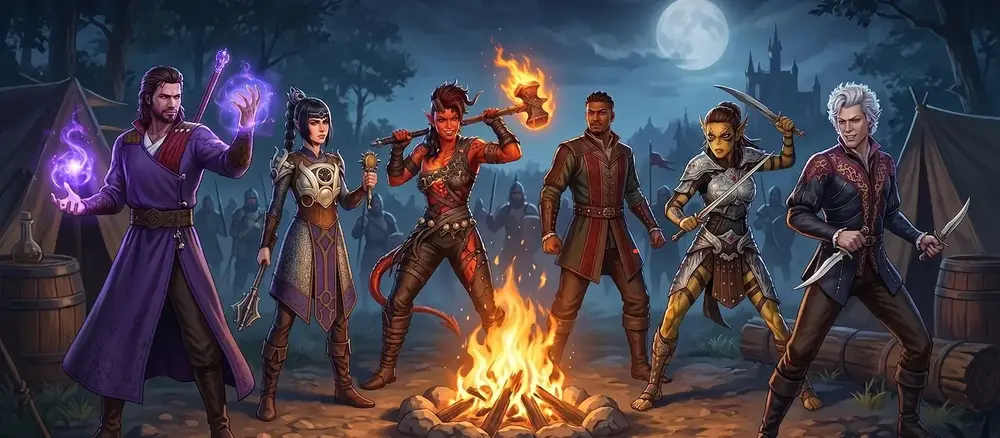 Quiz: Qual Companheiro de Baldur's Gate 3 Você É?
