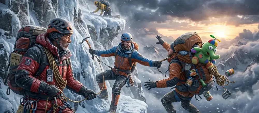 Quiz: Você é o Sherpa, o Salvador ou um Desastre Ambulante na Sua Equipe PEAK?